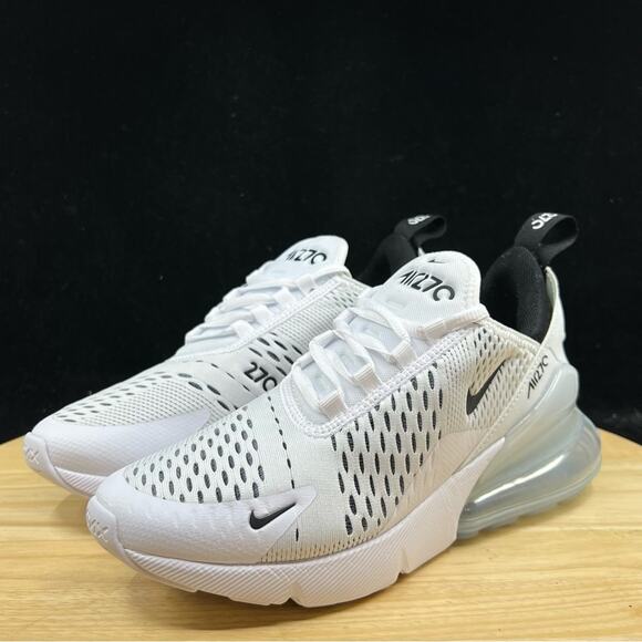 Nike Air Max 270 White Black White AH6789-100 Running Gym Sz 11 W/ 9.5 Mens main image 8